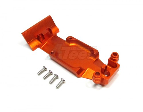 GPM Racing Traxxas Revo Aluminum Rear Skid Plate With Screws Set Orange