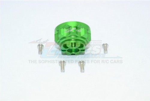 GPM Racing Traxxas TRX-4 Aluminum Front/Rear Differential Carrier-5Pc Set Green