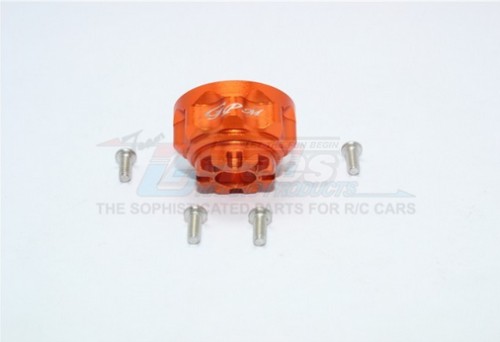GPM Racing Traxxas TRX-4 Aluminum Front/Rear Differential Carrier-5Pc Set Orange