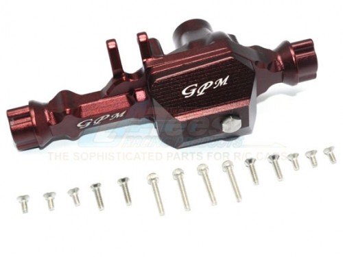 GPM Racing Traxxas TRX-4 Aluminum Front Axle Housing - 1Set Brown