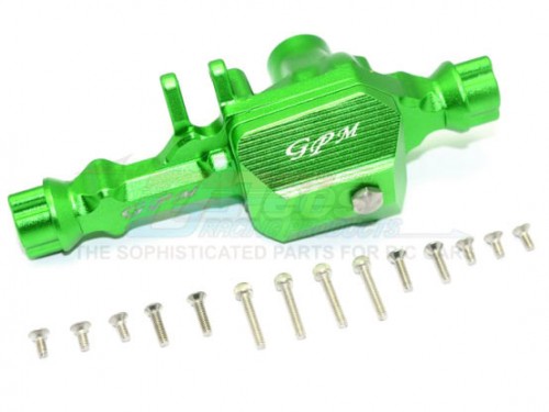 GPM Racing Traxxas TRX-4 Aluminum Front Axle Housing - 1Set Green