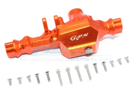 GPM Racing Traxxas TRX-4 Aluminum Front Axle Housing - 1 Set Orange