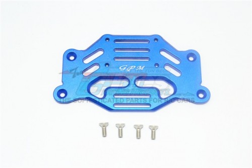 GPM Racing Traxxas TRX-4 Aluminium Front Fender Stabilizing Plate - 5Pcs Set (For TRX4 Ford Bronco 82046-4) Blue