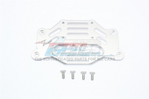 GPM Racing Traxxas TRX-4 Aluminium Front Fender Stabilizing Plate - 5Pcs Set (For TRX4 Ford Bronco 82046-4) Silver