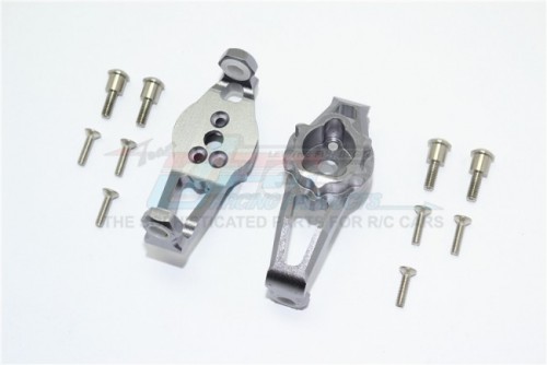 GPM Racing Traxxas TRX-4 Aluminum Front C Hubs -1 Pr Gun Metal