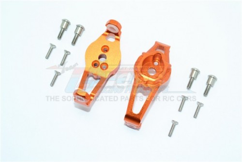 GPM Racing Traxxas TRX-4 Aluminum Front C Hubs -1 Pr Orange