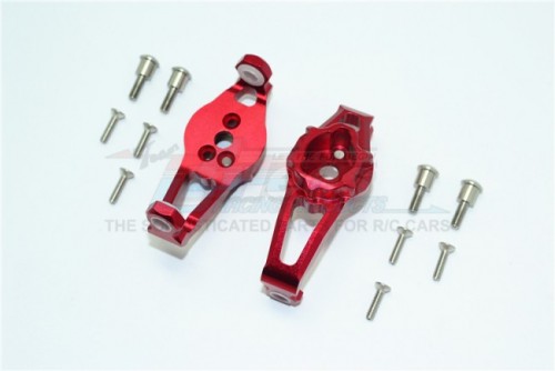 GPM Racing Traxxas TRX-4 Aluminum Front C Hubs -1 Pr Red