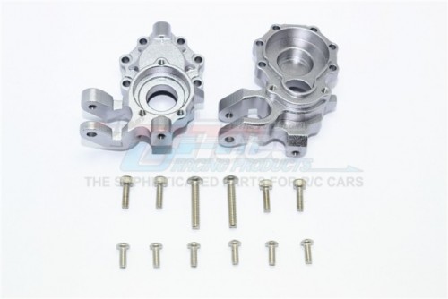 GPM Racing Traxxas TRX-4 Aluminum Front Knuckle Arms-14Pc Set Gun Metal