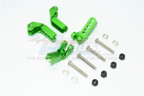 GPM Racing Traxxas TRX-4 Aluminum Adjustable F/R Damper Mount -16Pc Set Green