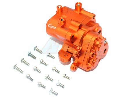 GPM Racing Traxxas TRX-4 Aluminum Center Gear Box 1 Set Orange