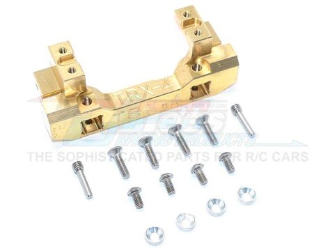 GPM Racing Traxxas TRX-4 Brass Front Bumper Mount 102g