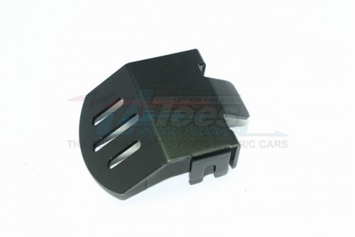 GPM Racing Traxxas TRX-4 Aluminum F/R Gear Box Bottom Protector Mount For TRX4 - 1Pc Black