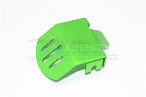GPM Racing Traxxas TRX-4 Aluminum F/R Gear Box Bottom Protector Mount For TRX4 - 1Pc Green