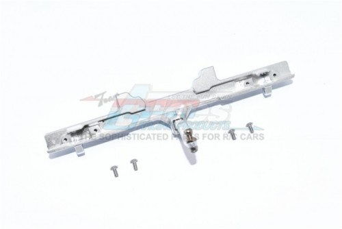 GPM Racing Traxxas TRX-6 Aluminium Rear Bumper For TRX 4 Mercedes- Benz - 5Pcs Set Silver