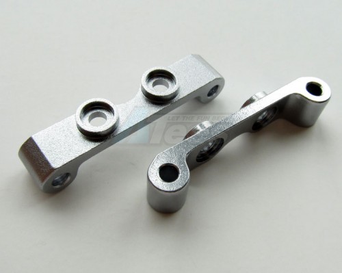 GPM Racing Tamiya TT-01 Aluminum Front/rear Upper Arm Mount 1 Pair Gun Metal