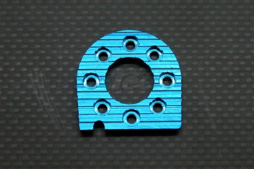 GPM Racing Tamiya TT-01 Aluminum Motor Heat Sink Mount 1Pc Blue
