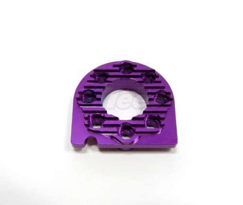 GPM Racing Tamiya TT-01 Aluminum Motor Mount Plate With Heat Sink 1Pc Purple
