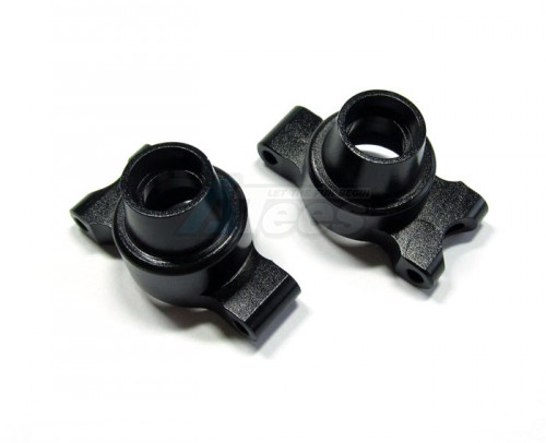 GPM Racing Tamiya TT-01 Aluminum Rear Knuckle Arm With Collars 1 Pair Set Black