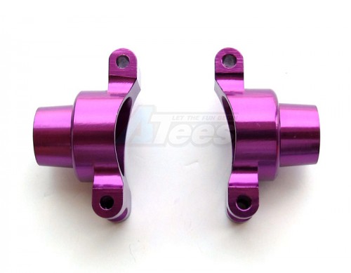 GPM Racing Tamiya TT-01D Aluminum Rear Knuckle Arm With Collars 1 Pair Set Purple
