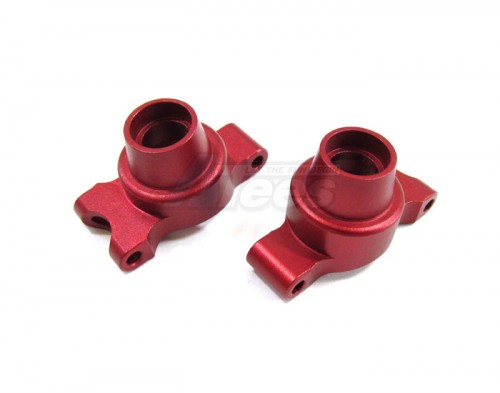 GPM Racing Tamiya TT-01 Aluminum Rear Knuckle Arm With Collars 1 Pair Set Red