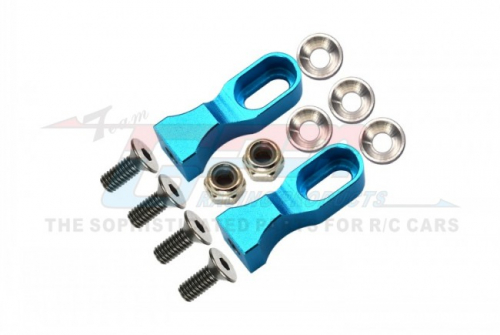 GPM Racing Tamiya TT-01 Aluminum Servo Mount With Collars+lock Nuts+screws - 1pr Set SB