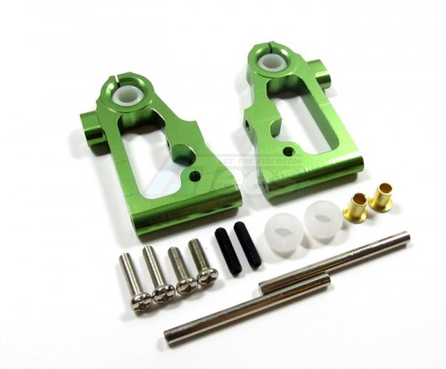 GPM Racing Tamiya TT-01D Aluminum Front Lower Arm - 1 Pair (TT01 Drift) Green