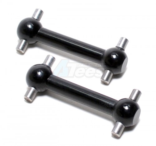 GPM Racing Tamiya TT-01D Aluminum Front/rear Dog Bone (31mm) -1 Pair Black
