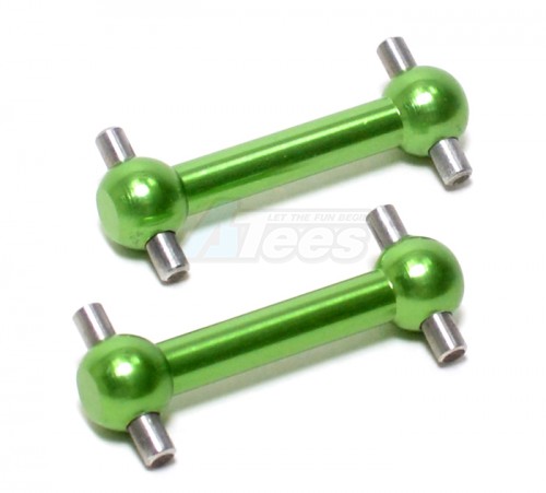 GPM Racing Tamiya TT-01D Aluminum Front/rear Dog Bone (31mm) -1 Pair Green
