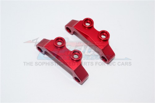 GPM Racing Tamiya TT-02 Aluminum Front & Rear Lower Arm Bulk - 1 Pair Red