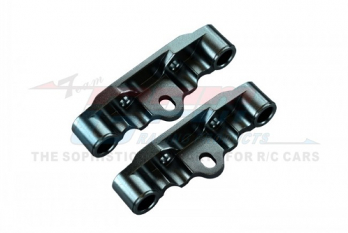 GPM Racing Tamiya TT-02 Aluminum Front & Rear Lower Arm Bulk - 1 Pair Gun Metal