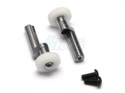 GPM Racing Tamiya TT-02 Aluminum Battery Post - 1pr Gun Metal