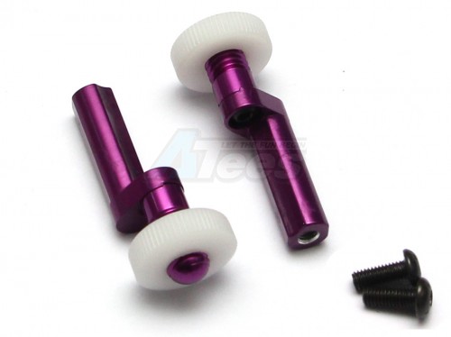 GPM Racing Tamiya TT-02 Aluminum Battery Post - 1pr Purple