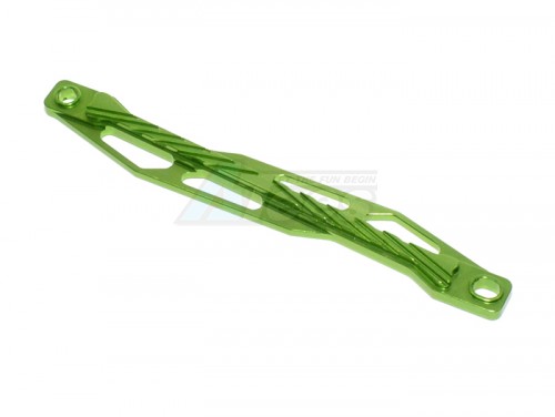 GPM Racing Tamiya TT-02 Aluminum Battery Holder Plate With Heat Sink - 1pc Green