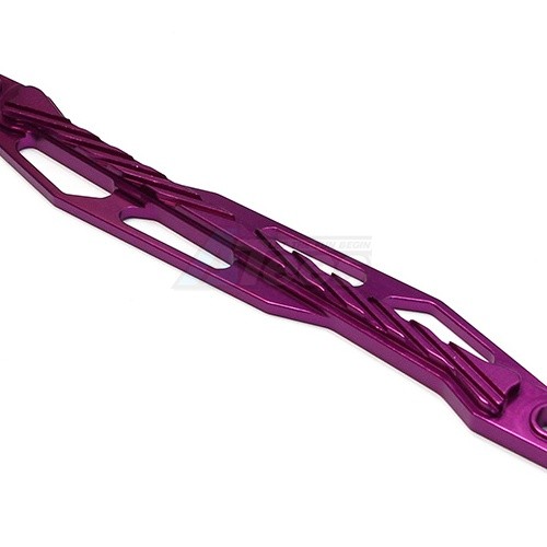 GPM Racing Tamiya TT-02 Aluminum Battery Holder Plate With Heat Sink - 1pc Purple