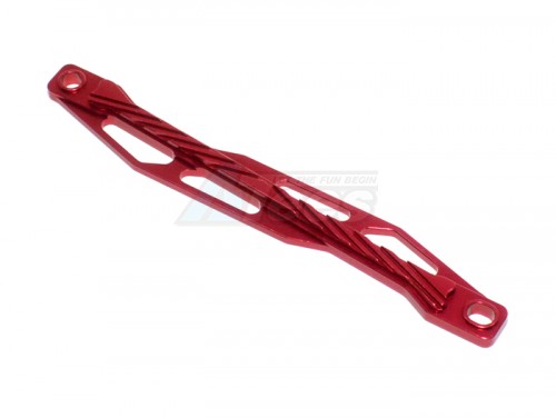 GPM Racing Tamiya TT-02 Aluminum Battery Holder Plate With Heat Sink - 1pc Red