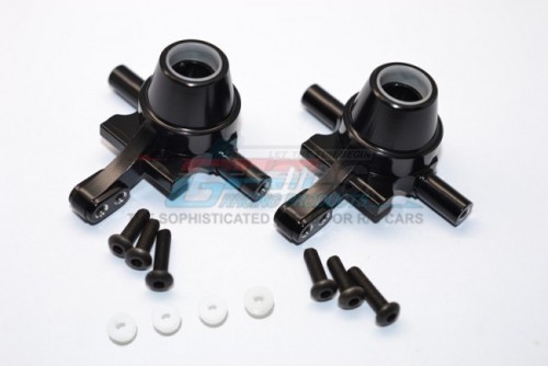 GPM Racing Tamiya TT-02 Aluminum Front Knuckle Arm - 1pr Black