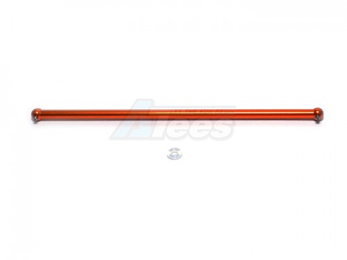 GPM Racing Tamiya TT-02 Aluminium Main Shaft - 1Pc Orange