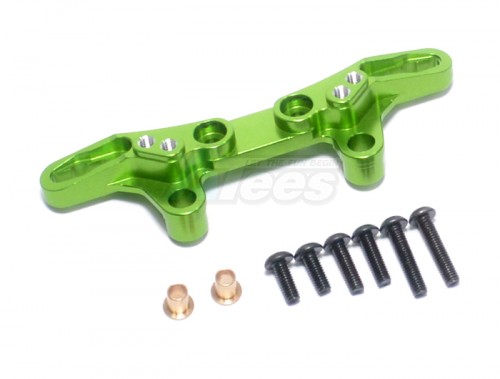GPM Racing Tamiya TT-02 Aluminum Front/rear Damper Plate - 1pc Green