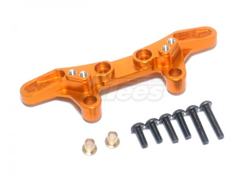 GPM Racing Tamiya TT-02 Aluminum Front/rear Damper Plate - 1pc Gold