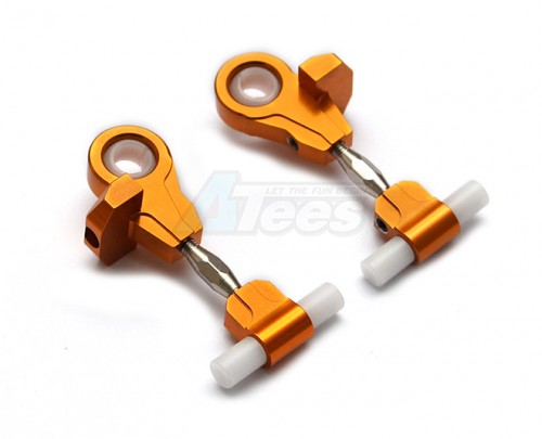 GPM Racing Tamiya TT-02 Aluminum Front Adjustable Upper Arm - 1Pair Gold