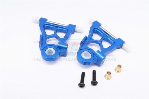 GPM Racing Tamiya TT-02 Aluminum Front Lower Arm - 1pr Blue
