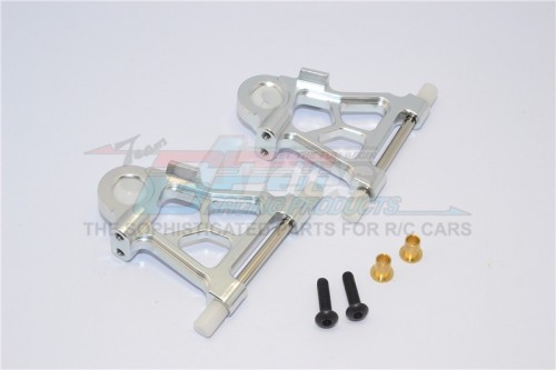 GPM Racing Tamiya TT-02 Aluminum Front Lower Arm - 1pr Gun Metal