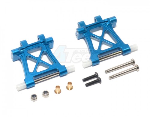 GPM Racing Tamiya TT-02 Aluminum Rear Adjustable Lower Arm - 1pr Blue