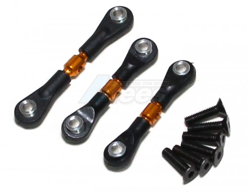 GPM Racing Tamiya TT-02 Aluminum Steering Tie Rod - 1set Gold