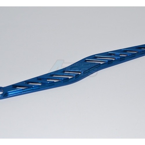 GPM Racing Tamiya TT-02B Aluminium Battery Holder Plate With Heat Sink - 1Pc Blue