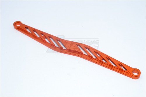 GPM Racing Tamiya TT-02B Aluminium Battery Holder Plate With Heat Sink - 1Pc Orange