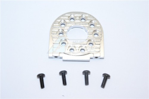 GPM Racing Tamiya TT-02B Aluminium Adjustable Motor Mount (For 16T-25T) - 1Pc Silver