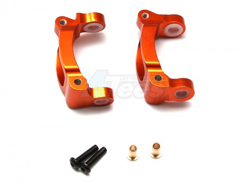 GPM Racing Tamiya TT-02B Aluminium C-Hub - 1Pair Orange