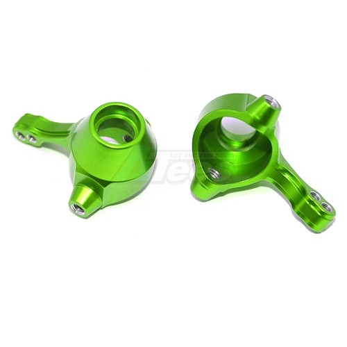 GPM Racing Tamiya TT-02B Aluminum Front Knuckle Arm - 1Pair Green