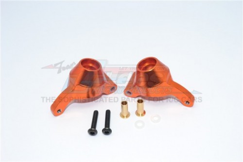 GPM Racing Tamiya TT-02B Aluminium Rear Knuckle Arm - 1Pair Orange